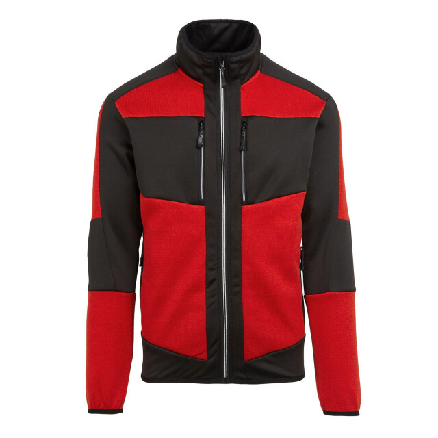 Regatta E-volve gebreide stretch midlayer voor volwassenen UTLT203_classicredblack large