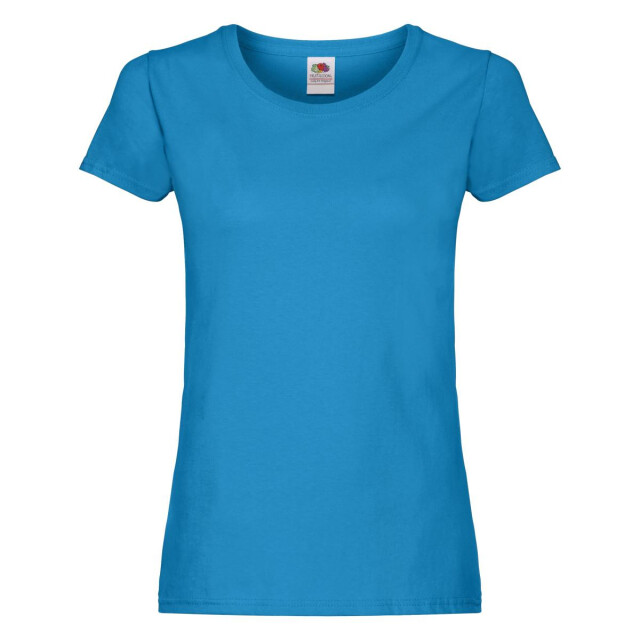 Fruit of the Loom Dames t-shirt UTFK3352_azureblue large