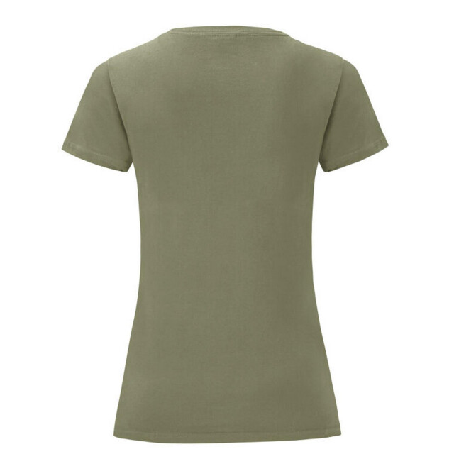 Fruit of the Loom Dames iconisch 150 t-shirt UTFK3356_classicolive large