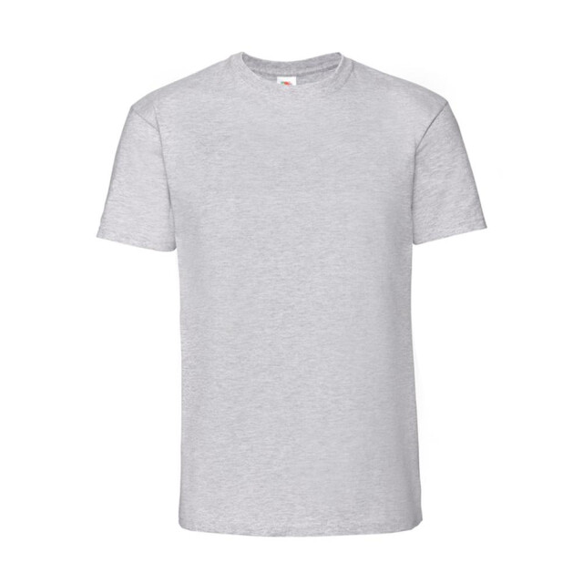Fruit of the Loom Heren iconic premium ringspun katoen t-shirt UTFK3353_heathergrey large