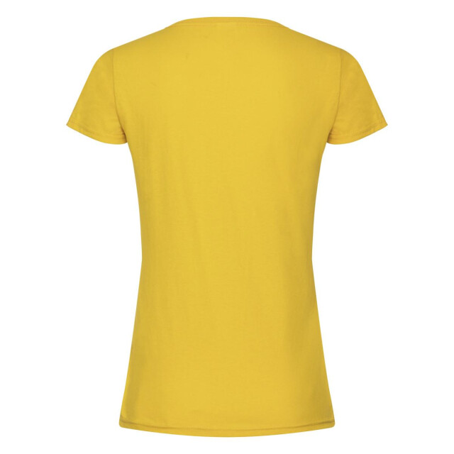 Fruit of the Loom Dames t-shirt UTFK3352_sunflower large