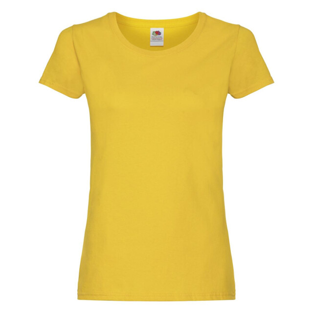 Fruit of the Loom Dames t-shirt UTFK3352_sunflower large