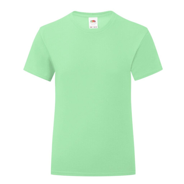 Fruit of the Loom Meisjes pictogram 150 t-shirt UTFK3350_mint large