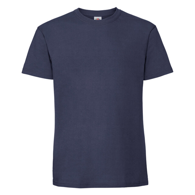 Fruit of the Loom Heren iconic premium ringspun katoen t-shirt UTFK3353_deepnavy large