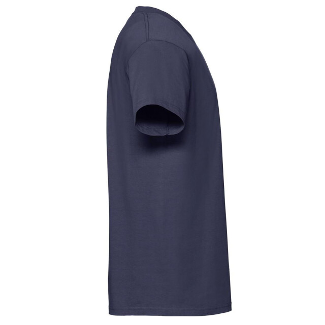 Fruit of the Loom Heren iconic premium ringspun katoen t-shirt UTFK3353_navyblue large