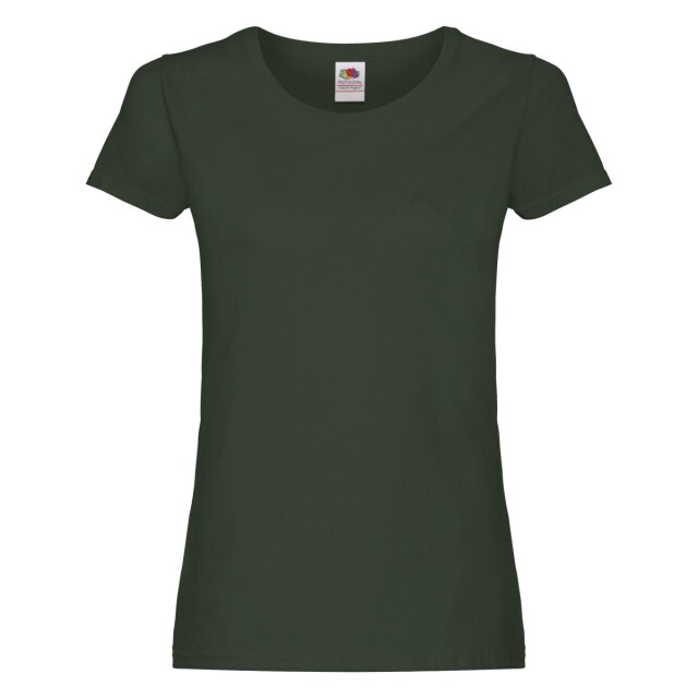 Fruit of the Loom Dames t-shirt UTFK3352_bottlegreen large