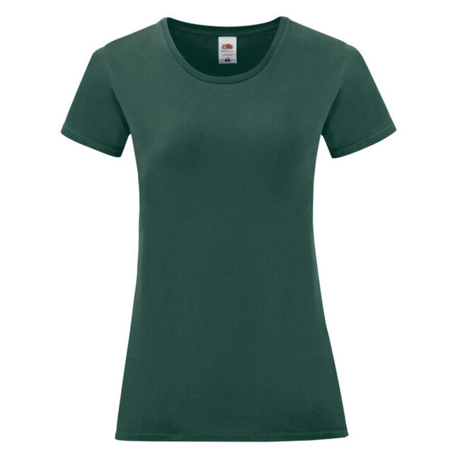 Fruit of the Loom Meisjes pictogram 150 t-shirt UTFK3350_forestgreen large
