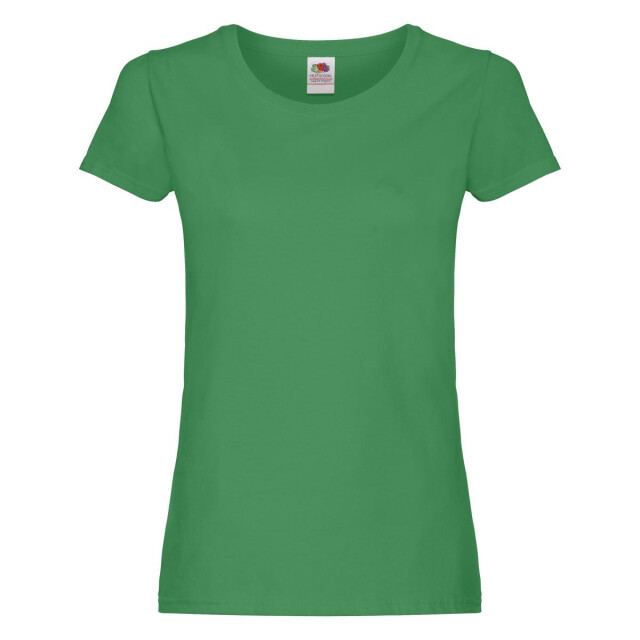 Fruit of the Loom Dames t-shirt UTFK3352_kellygreen large
