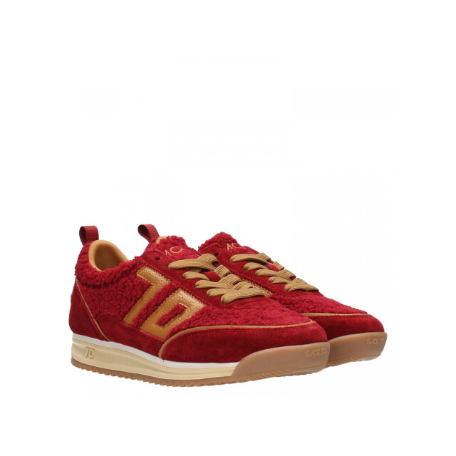 BACK 70 Veter sneaker met verwisselbaar voetbed Jogger Fur large
