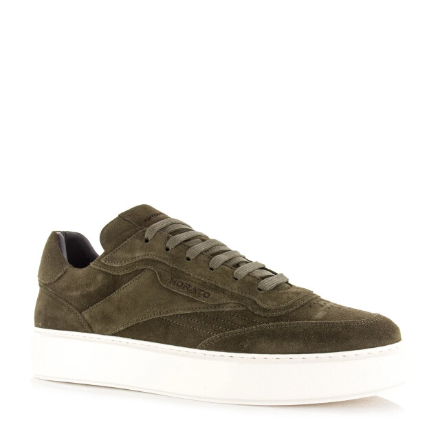 Antony Morato Boyer dark army sneakers lage sneakers heren MMFW01826-4089 large