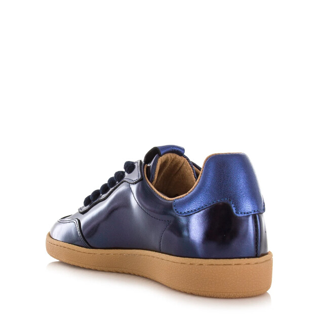 DWRS Label Dwrs poona navy metallic sneakers lage sneakers dames B11456-25 3302 large