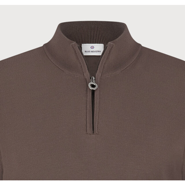 Blue Industry De basic half-zip pullover | KBIW25-M4 large