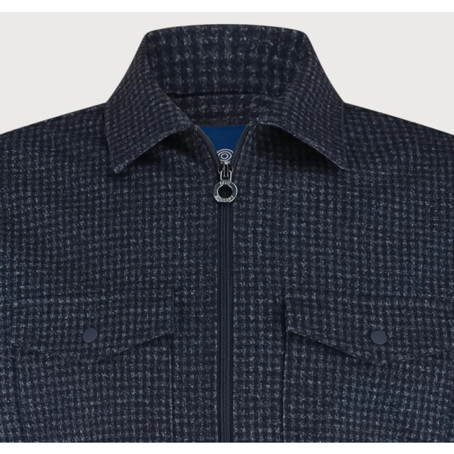 Blue Industry Het overshirt met ruitmotief | PISAW25-M1 large
