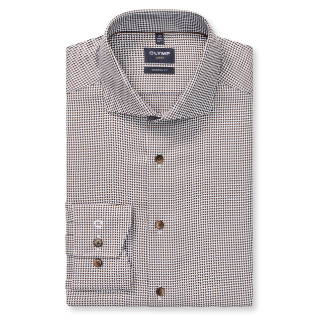 Olymp Luxor modern fit dress shirt 103399-001-46 large