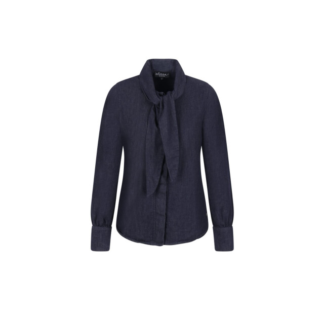 Elvira Collections Blouse danna blue denim 4300.35.0001 large