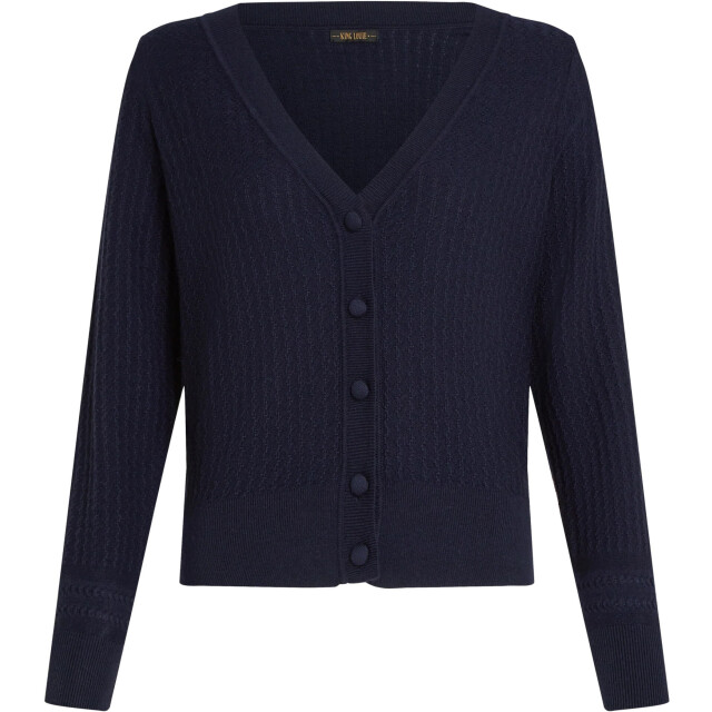 King Louie Deep v cardi cedar 09907-413 large