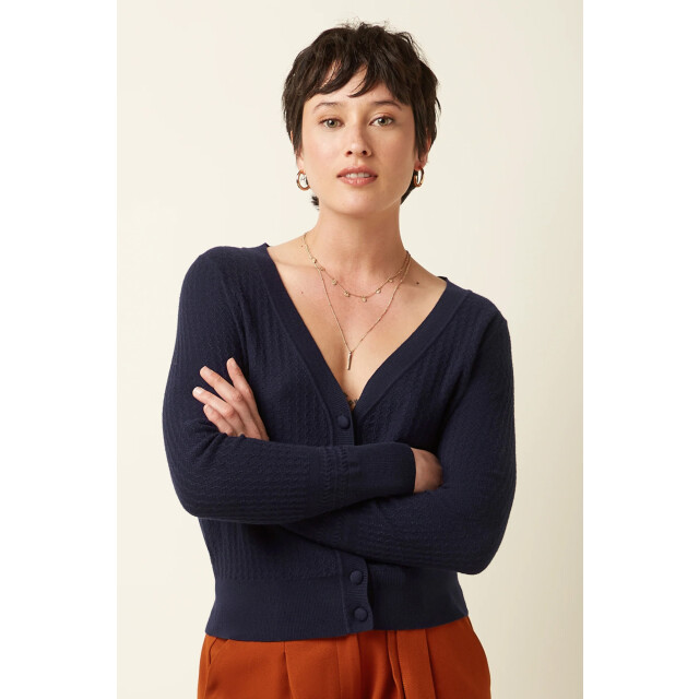 King Louie Deep v cardi cedar 09907-413 large