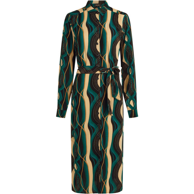 King Louie Olive dress elysse 09976-001 large