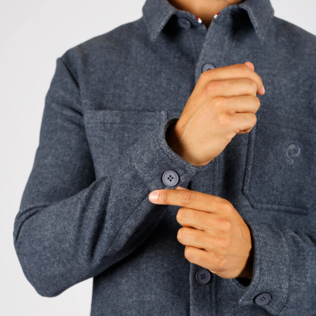 Q1905 Overshirt meerwijk denim QM2354557-665-1 large