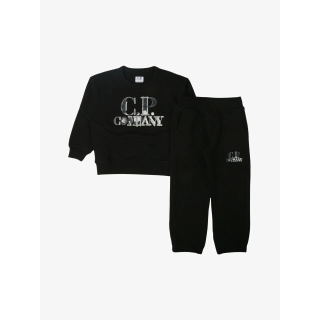 C.P. Company Jongens joggingpak zwart EUK005-LCA76-60100 large