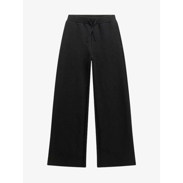 Guess Meisjes joggingbroek wide leg zwart J5BQ11-K0742-JBLK large