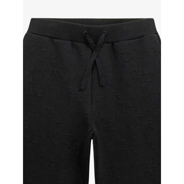 Guess Meisjes joggingbroek wide leg zwart J5BQ11-K0742-JBLK large