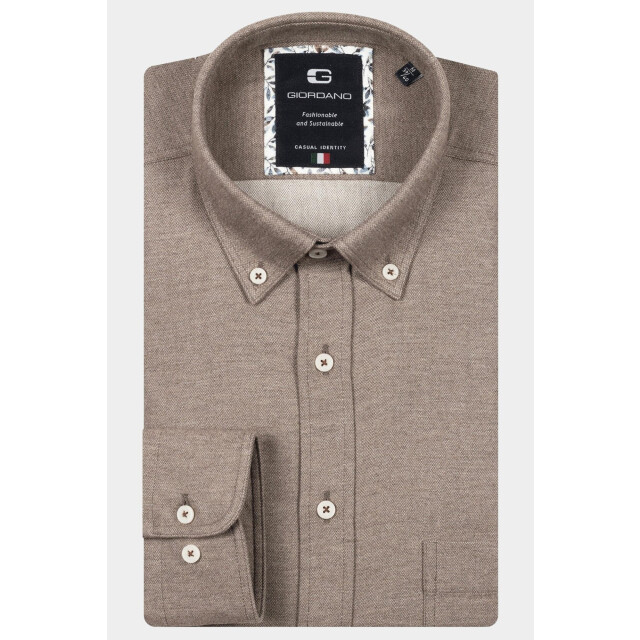 Giordano Casual hemd lange mouw brando long sleeve button dow 527010/80 201020 large