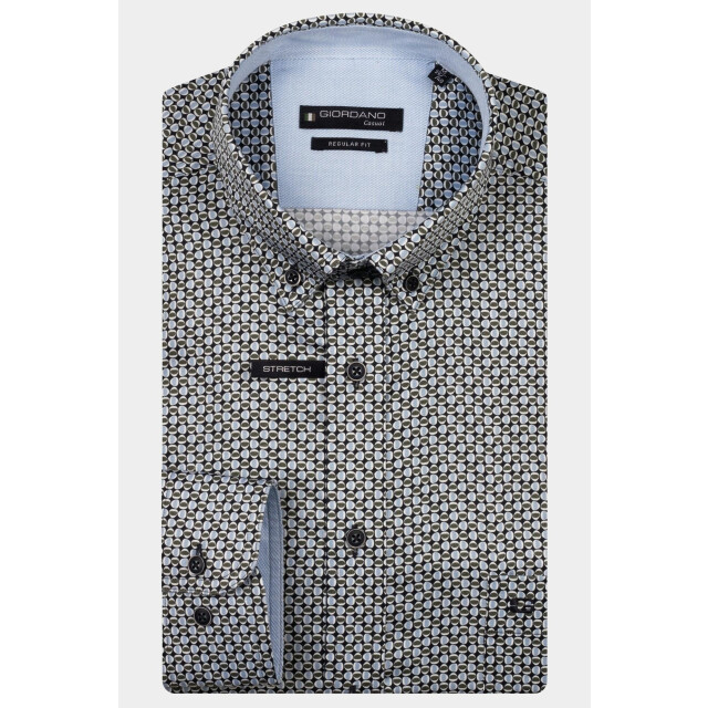 Giordano Casual hemd lange mouw ivy long sleeve button down s 527027/70 201058 large