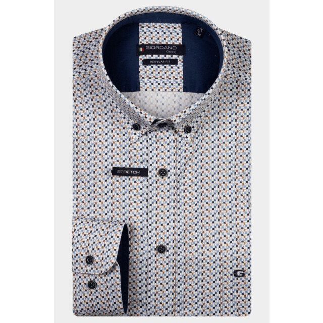 Giordano Casual hemd lange mouw ivy long sleeve button down s 527035/60 201068 large