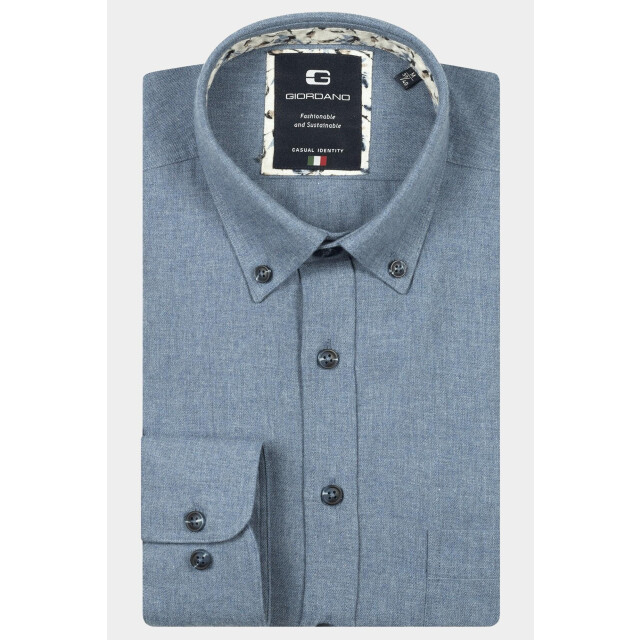 Giordano Casual hemd lange mouw brando long sleeve button dow 527006/63 201004 large