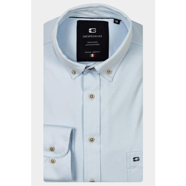 Giordano Casual hemd lange mouw ivy long sleeve button down l 517078/61 188842 large