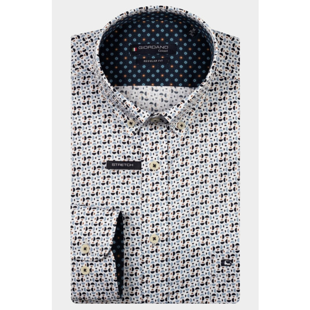 Giordano Casual hemd lange mouw ivy long sleeve button down s 527046/60 201088 large