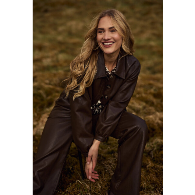 Nukus Nkf13026 268 fiene jacket dark chocolate NKF13026  268 large