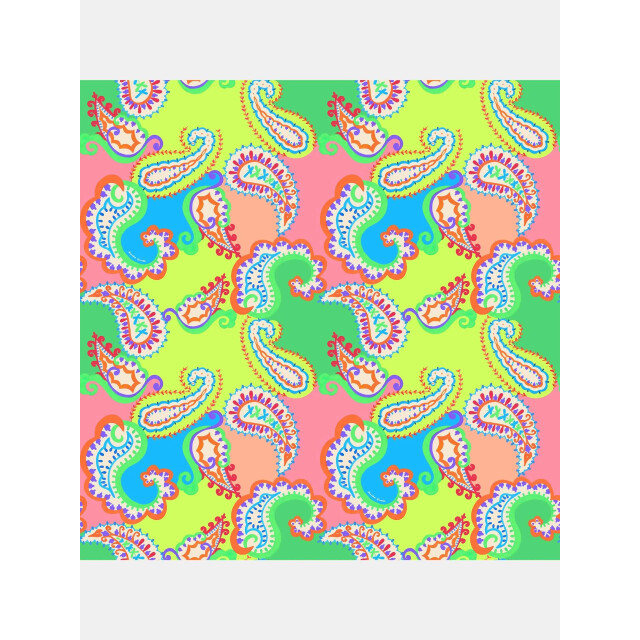 Mucho Gusto Slip top paisley Slip Top Multicolor Paisley large