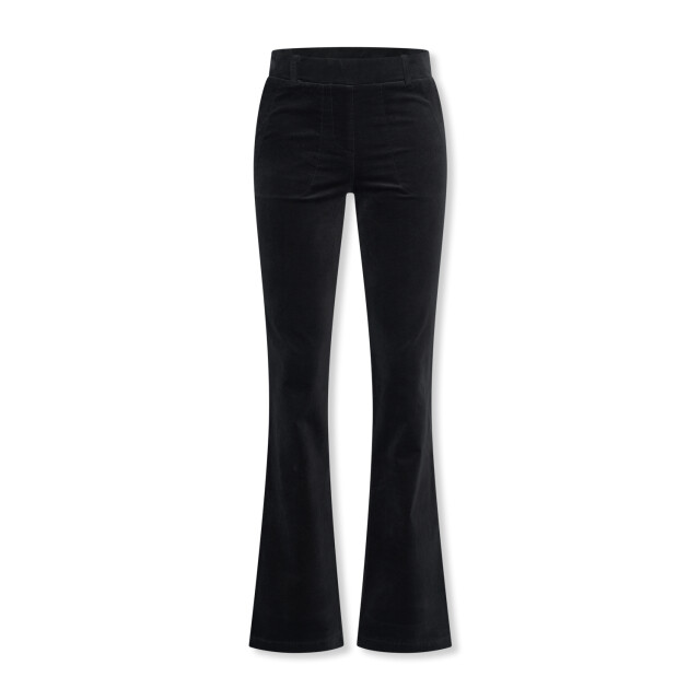 Helena Hart 7559 broek flair velvet black 7559 large
