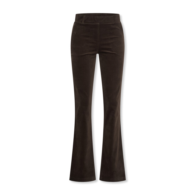 Helena Hart 7559 broek flair velvet choco 7559 large