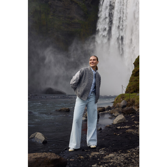 Nukus Nkf09053 24 abby pants denim strass bleached denim NKF09053  24 large