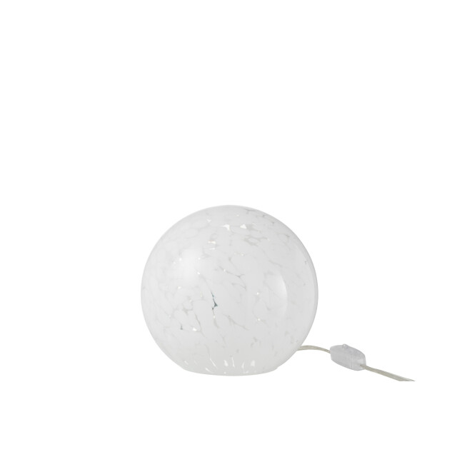 J-Line Lamp vlekken rond glas small dany 20630 large
