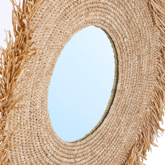 Bazar Bizar The yema mirror natural l BAVE026N-L large