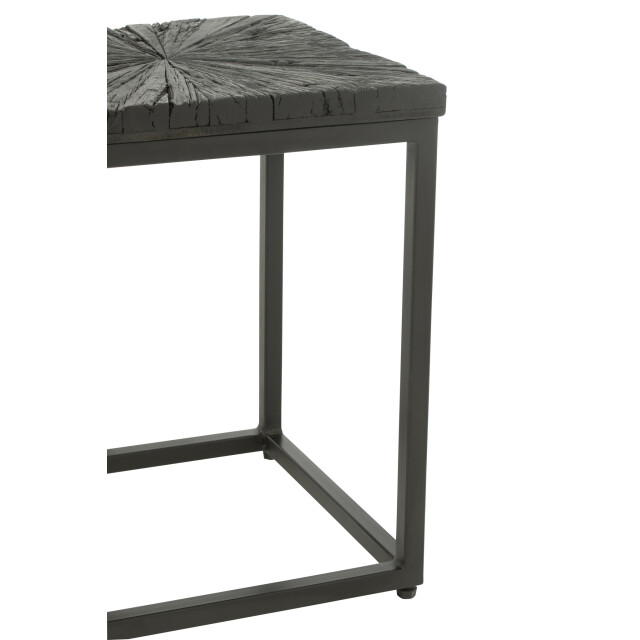 J-Line Bijzettafels hout-ijzer shanil (2-delig) 37750 large