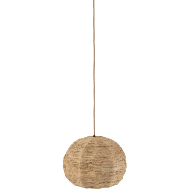 J-Line Hanging lamp ball banana leaf medium 37775 large