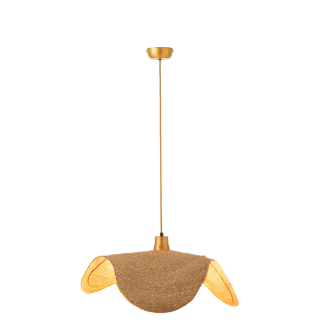 J-Line Hanging lamp moonj grass natural medium 43798 large