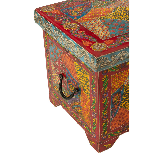 J-Line Trunk delhi mango wood mix 50578 large