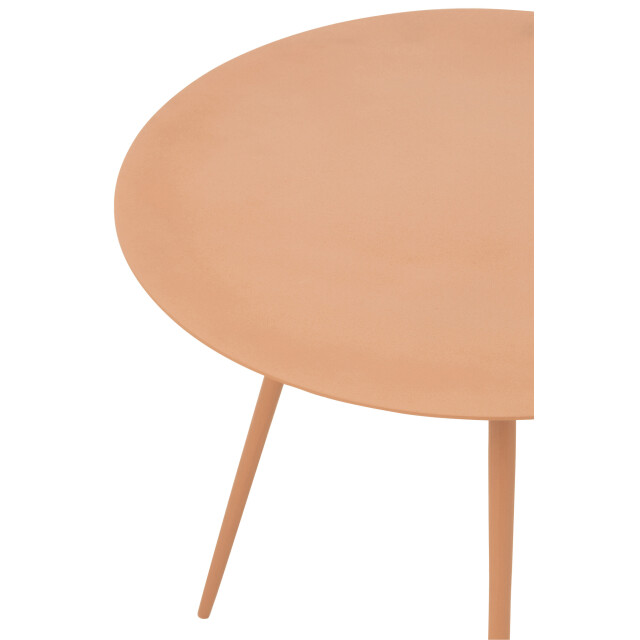 J-Line Sidetable iron peche 30092 large