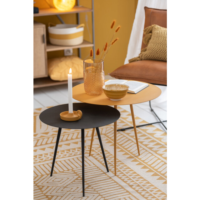 J-Line Sidetable iron ochre 30084 large