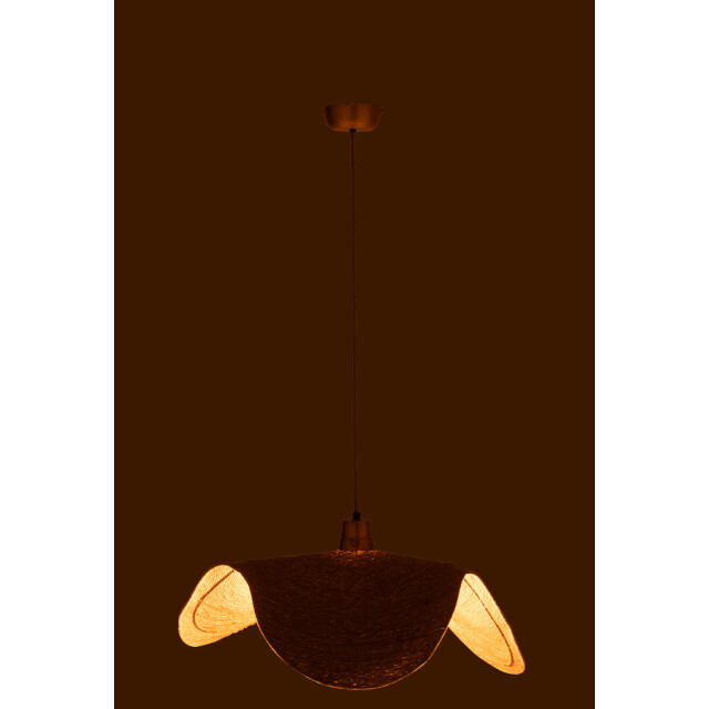 J-Line Hanging lamp moonj grass natural medium 43798 large
