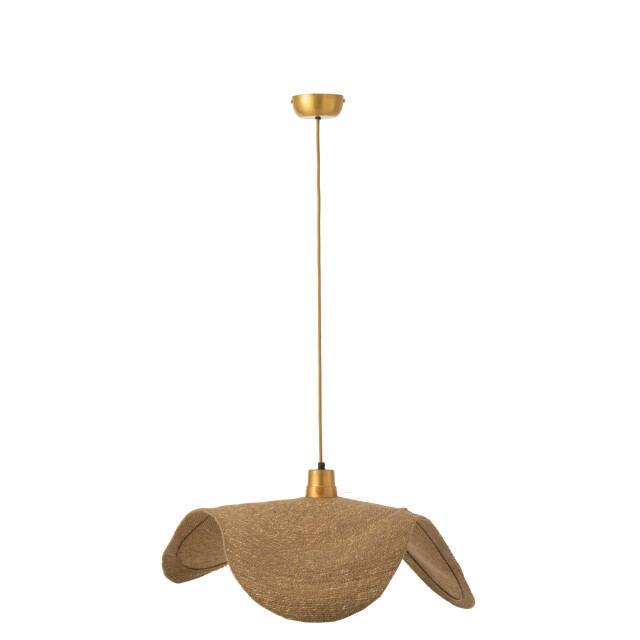 J-Line Hanging lamp moonj grass natural medium 43798 large