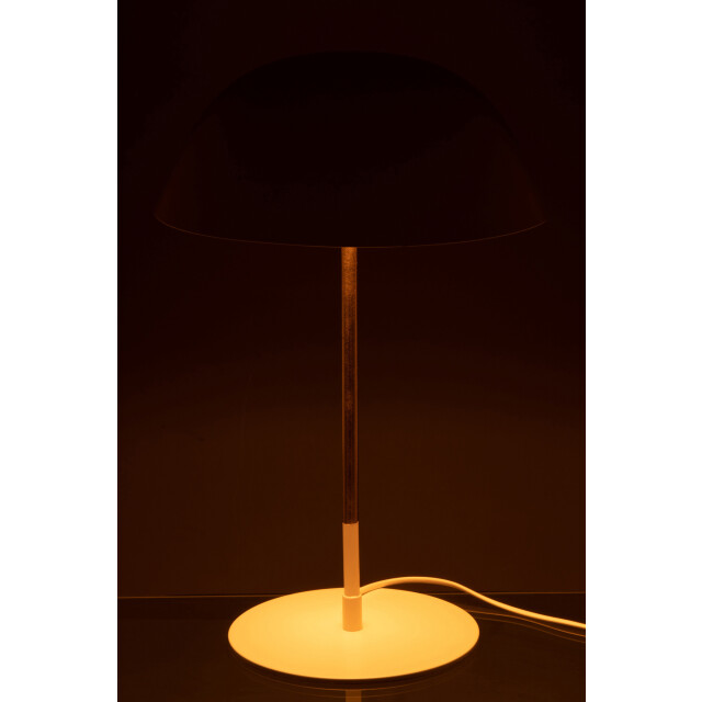 J-Line Table lamp ed metal white 38016 large