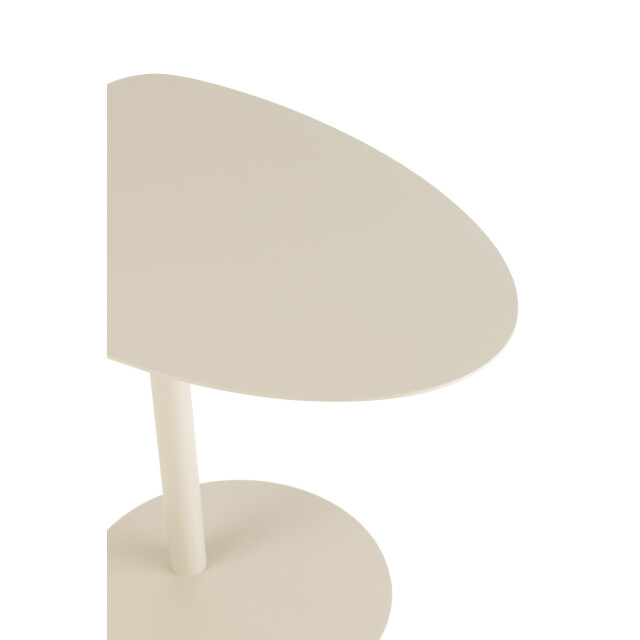 J-Line Side table ice metal grey 46277 large