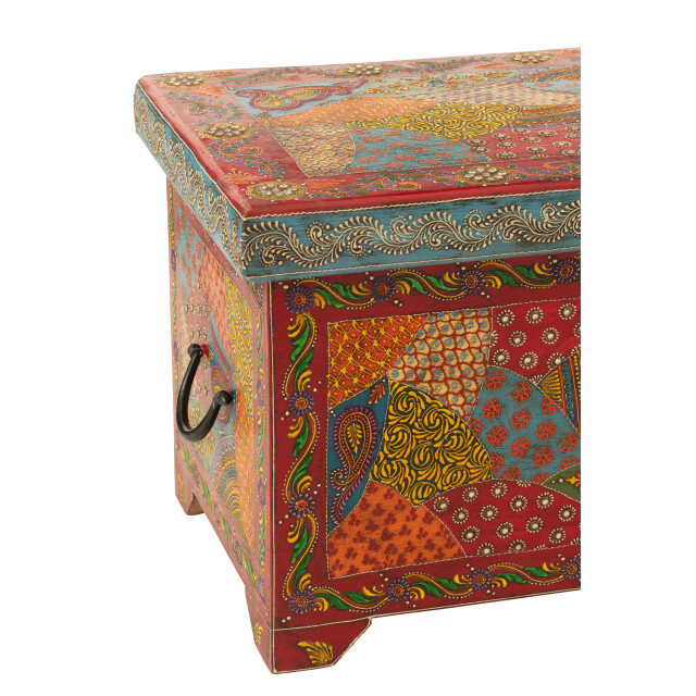 J-Line Trunk delhi mango wood mix 50578 large